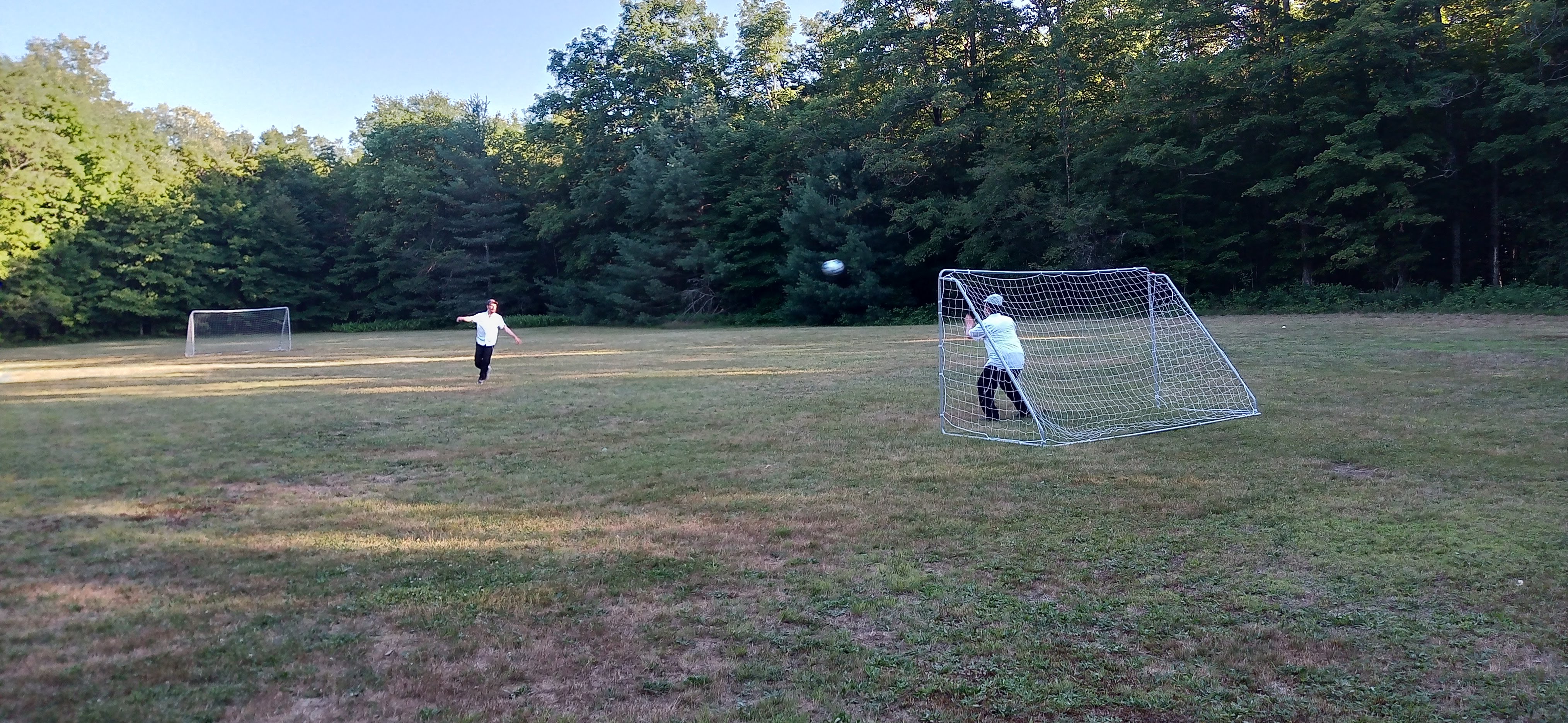Soccer on the field